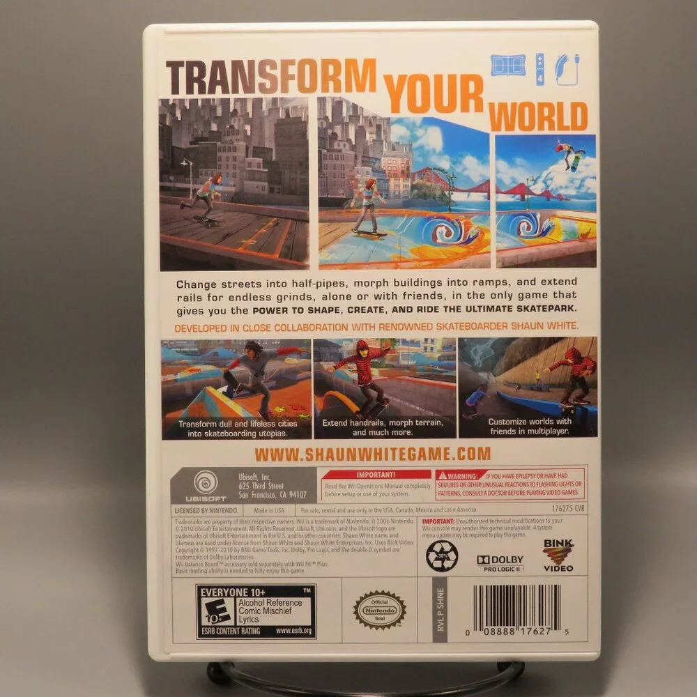 Shaun White Skateboarding (Wii) - Picture 2 of 3